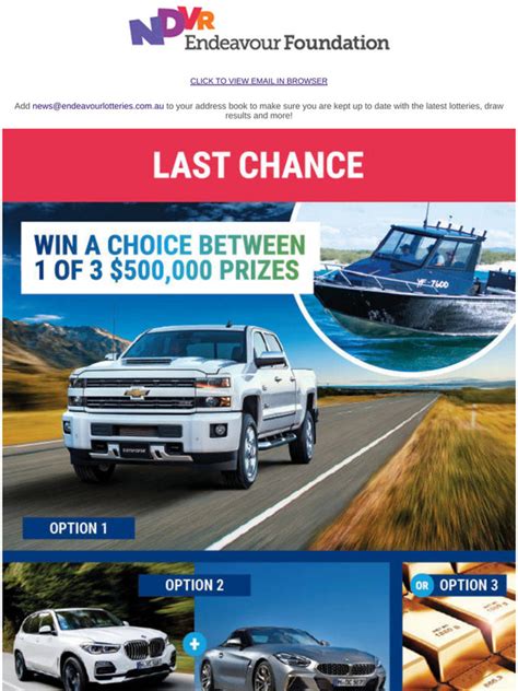 endeavour foundation ultimate life changer lottery|⏰ LAST CHANCE ⏰ Ultimate .